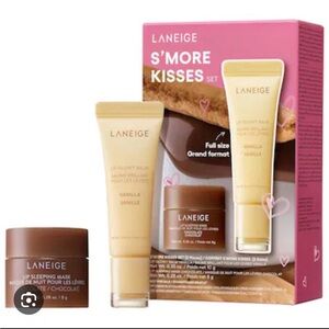 LANEIGE S'more Kisses - Vanilla & Chocolate - Lip Care Set 💛🤎